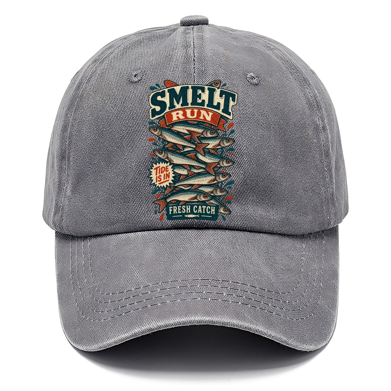 Smelt Run Column Fishing Club Classic Cap – Urban Haze