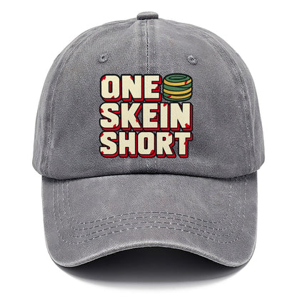 One Skein Short Yarn Crafts Classic Cap – Urban Haze