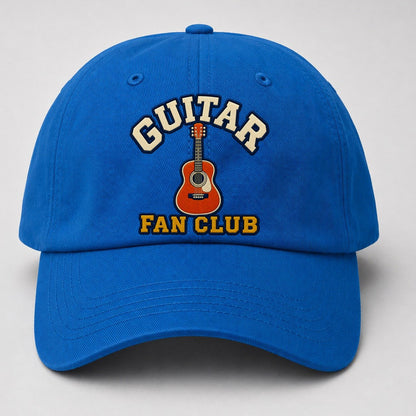 Guitar Fan Club Baseball Cap – Blue