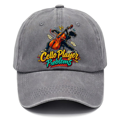 Cello Player Problems Music Instruments Classic Cap – Urban Haze