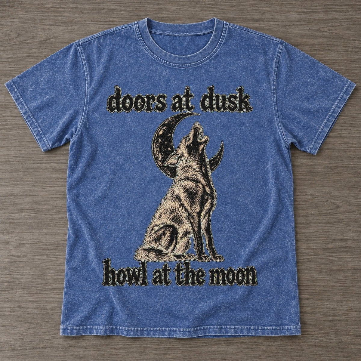 Washed Blue — front view