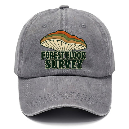 Forest Floor Survey Foraging And Mycology Classic Cap – Urban Haze
