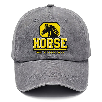 Horse One Horsepower Heavy Duty Classic Cap – Urban Haze