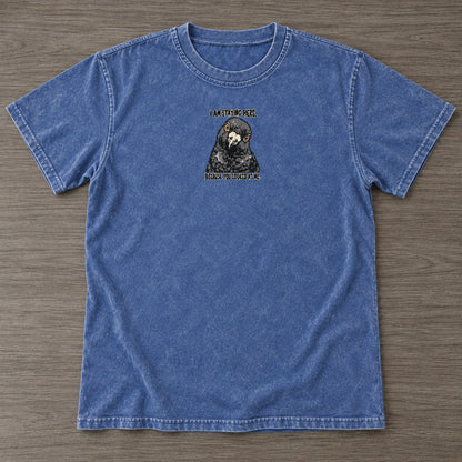 Washed Blue — front view