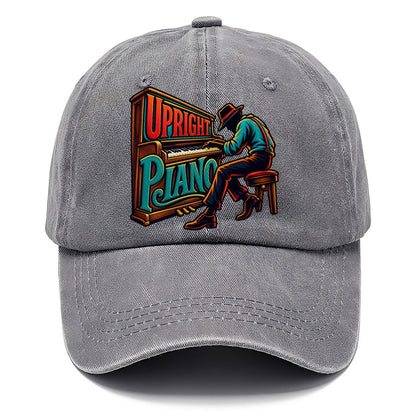 Upright Piano Wordmark Music Instruments Classic Cap – Urban Haze