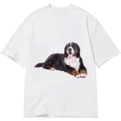 Bernese Mountain Dog Classic T-shirt – White