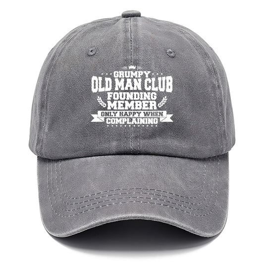 Grumpy Old Man Club Classic Cap – Urban Haze
