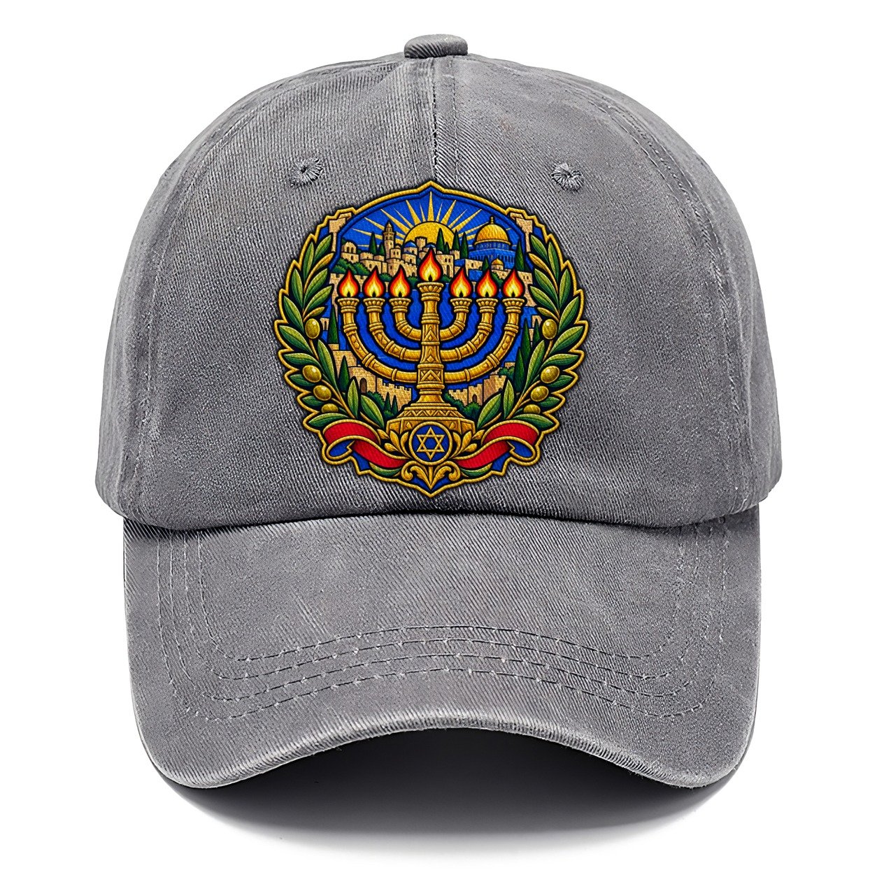 Temple Menorah Jerusalem Classic Cap – Urban Haze