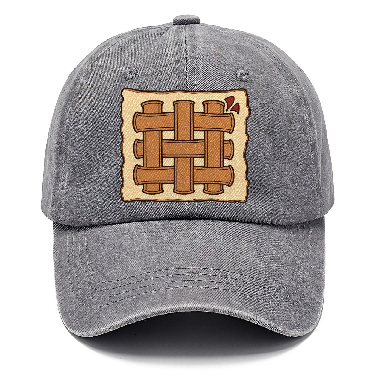 Basketweave Impression Leathercraft Classic Cap – Urban Haze