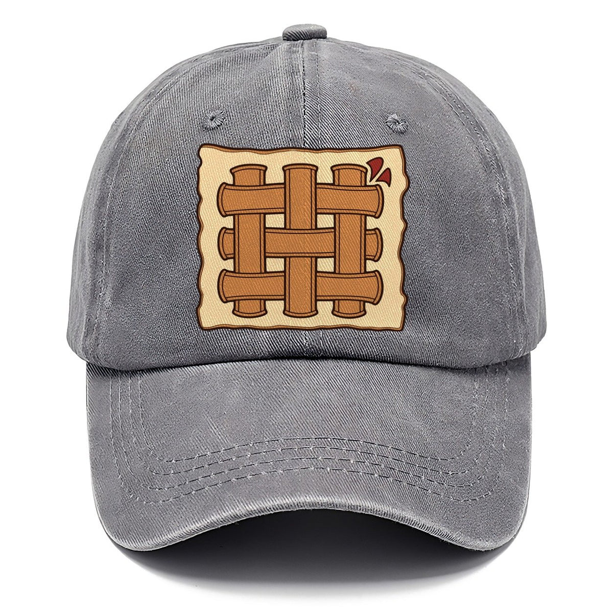 Basketweave Impression Leathercraft Classic Cap – Urban Haze