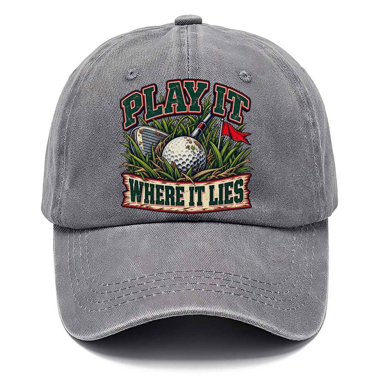 Play It Where It Lies Golf Life Classic Cap – Urban Haze