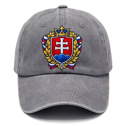 Slovakia Heraldic Crest Country Logos Classic Cap – Urban Haze