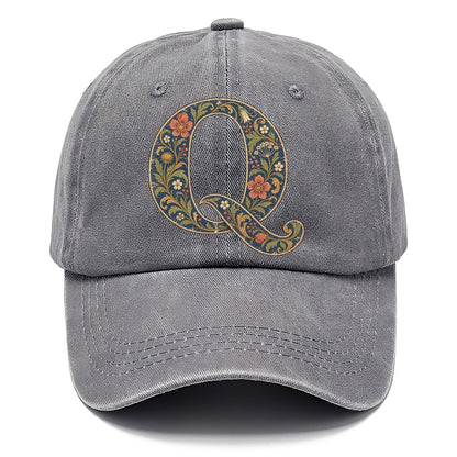 Wildflower Q Monogram Classic Cap – Urban Haze
