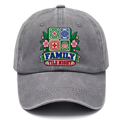 Family Tile Night Mahjong Game Night Classic Cap – Urban Haze