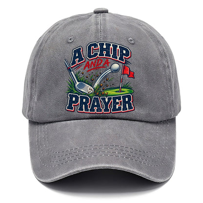 A Chip And A Prayer Golf Life Classic Cap – Urban Haze