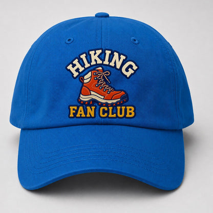 Hiking Fan Club Baseball Cap – Blue