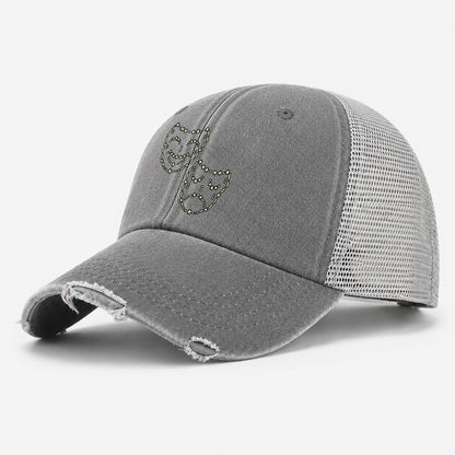 Two Stage Moods Washed Trucker Hat – Grey