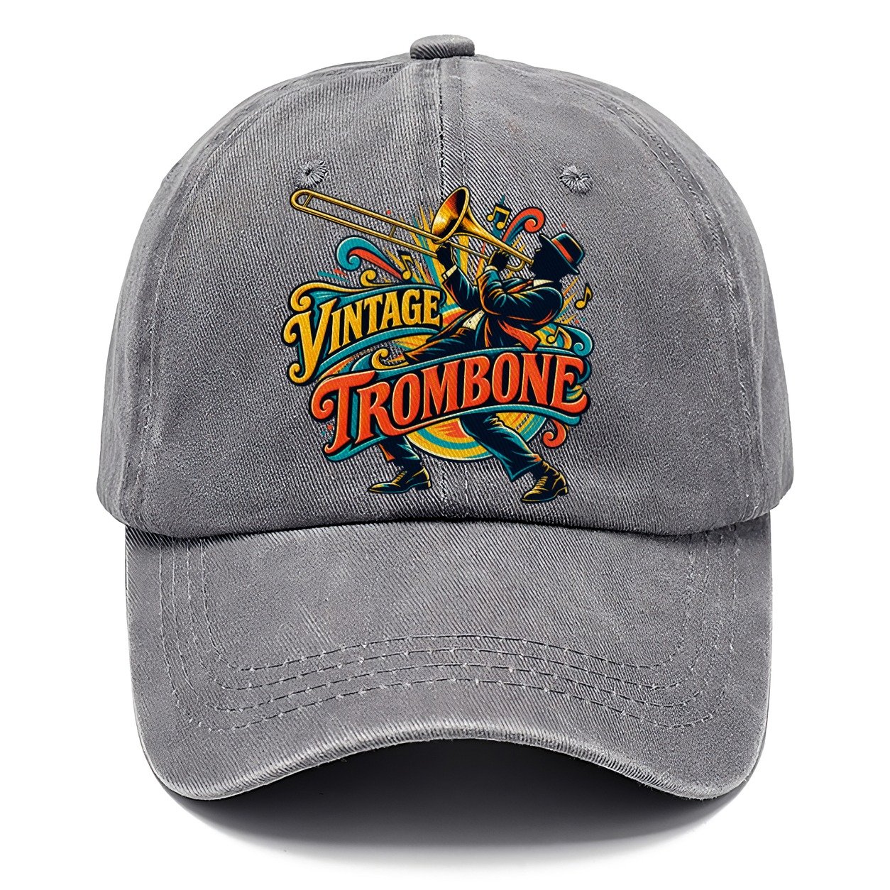 Vintage Trombone Music Instruments Classic Cap – Urban Haze