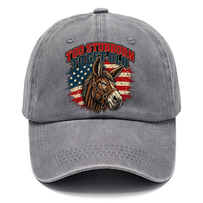 Too Stubborn To Get Old Old Man Strong Classic Cap – Urban Haze