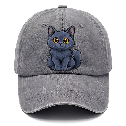 Chartreux Smiling Sit Peeking Cats Classic Cap – Urban Haze