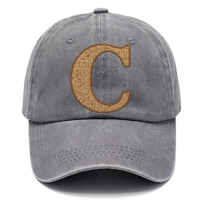 Woven Tweed C Monogram Classic Cap – Urban Haze
