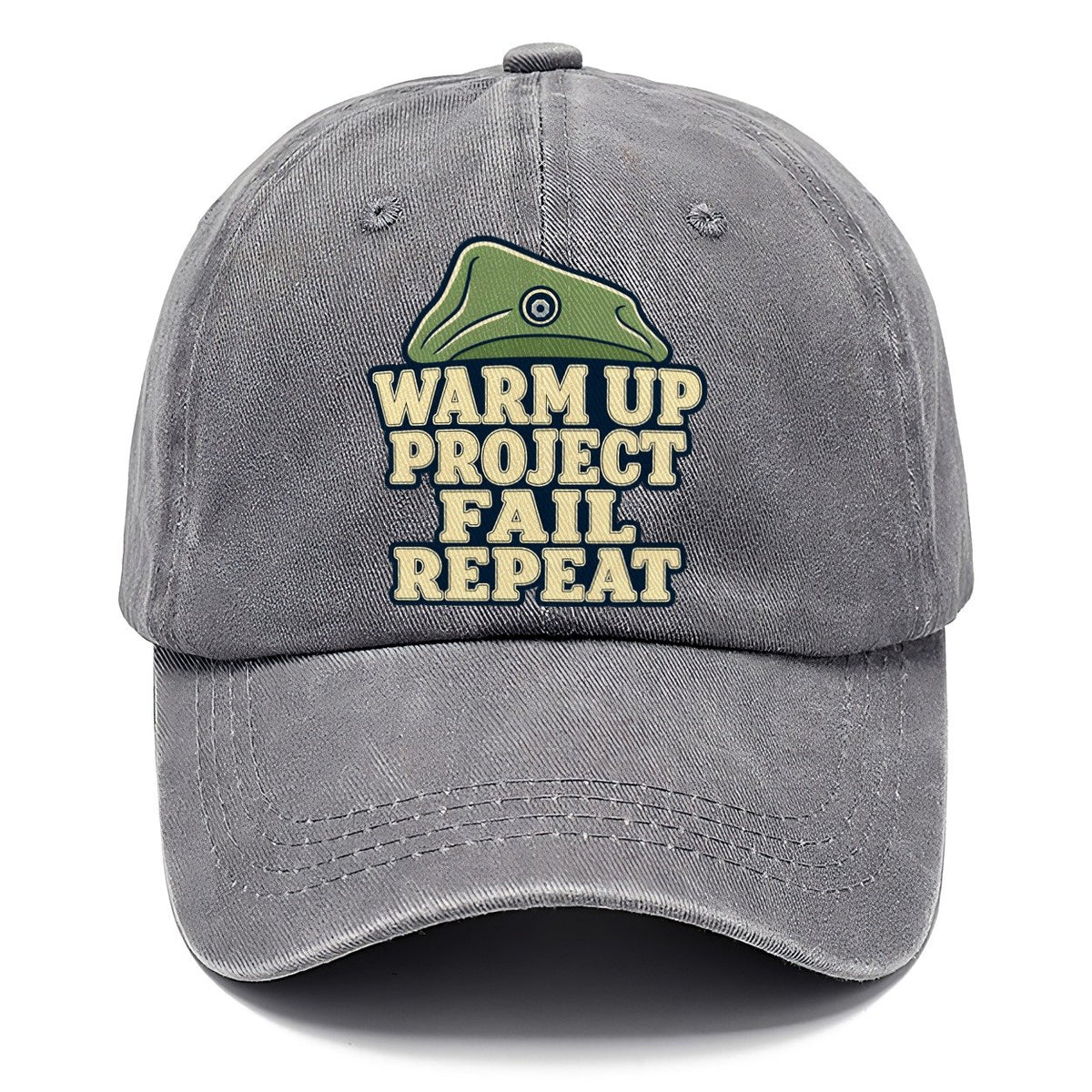 Warm Up Project Fail Repeat Rock Climbing Classic Cap – Urban Haze