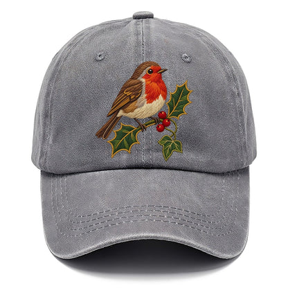 British Robin Holly And Ivy Uk Culture Heritage Classic Cap – Urban Haze