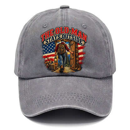 The Old Man Stays Outside Old Man Strong Classic Cap – Urban Haze