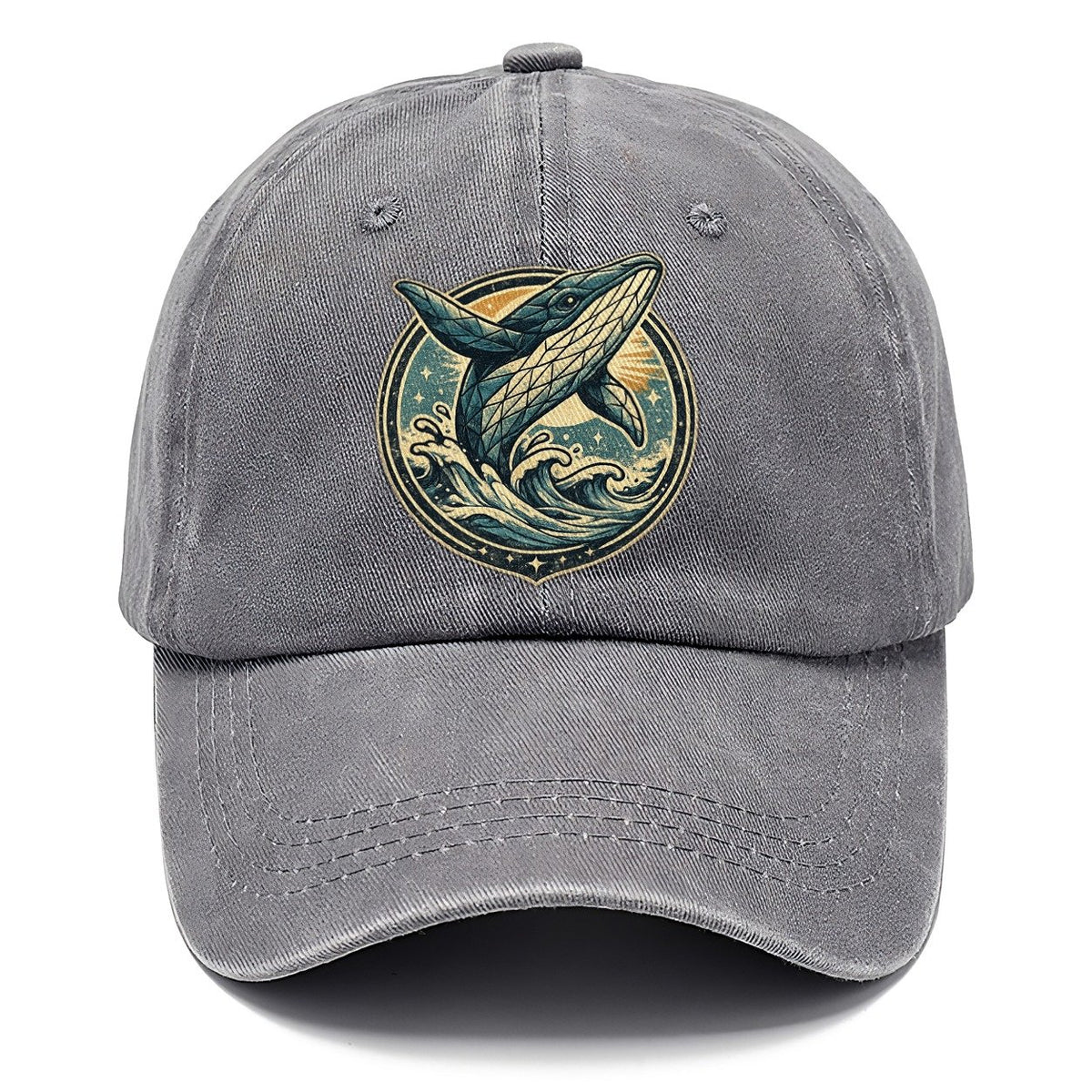 Vintage Whale Ocean Waves Classic Cap – Urban Haze