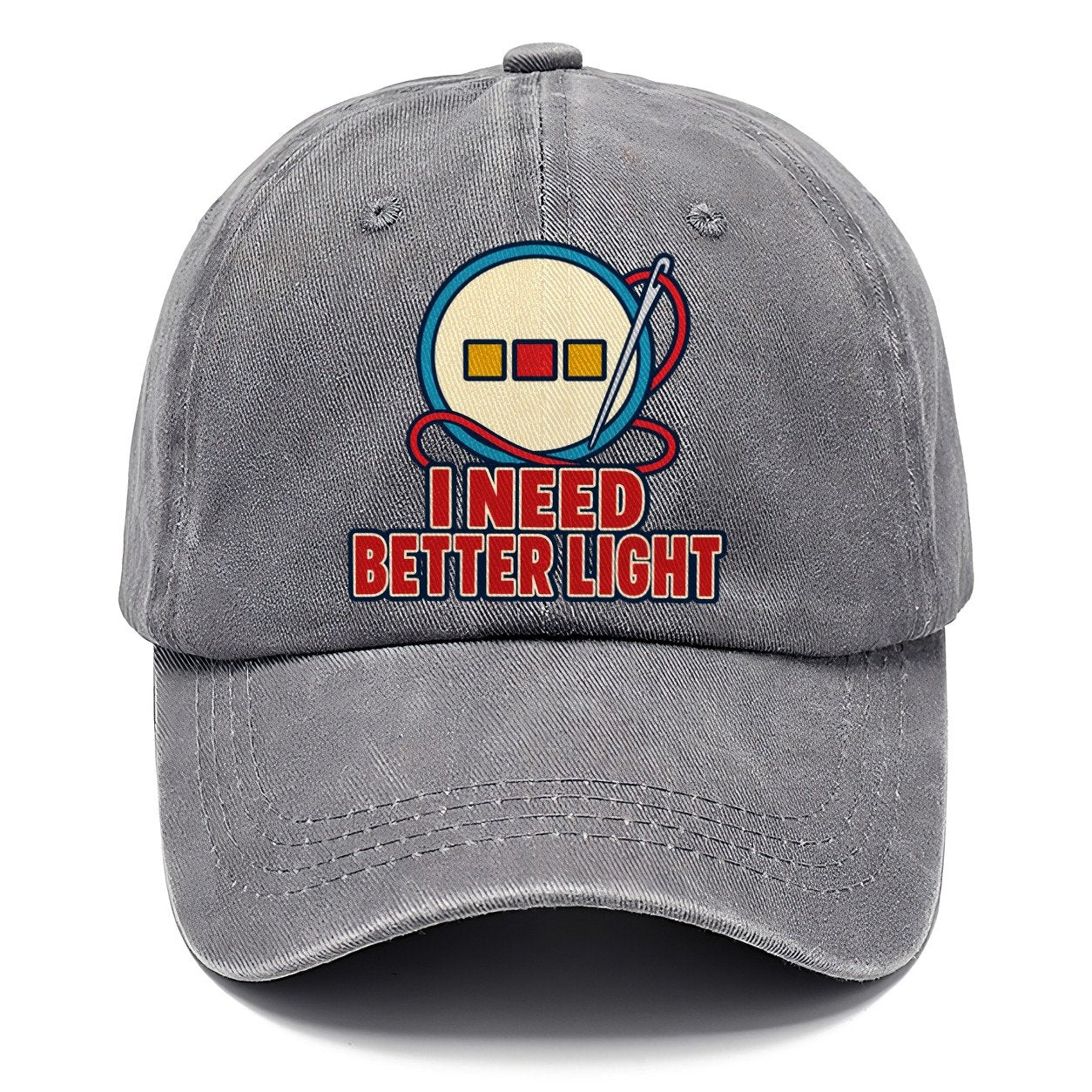 I Need Better Light And Needlework Classic Cap – Urban Haze