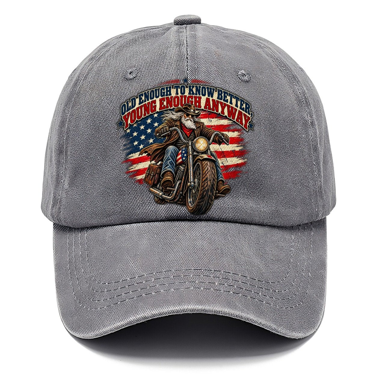 Old Enough To Know Better Young Enough Anyway Old Man Strong Classic Cap – Urban Haze