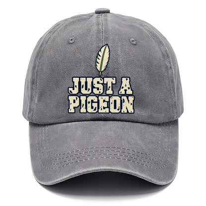 Just A Pigeon Birdwatching Classic Cap – Urban Haze