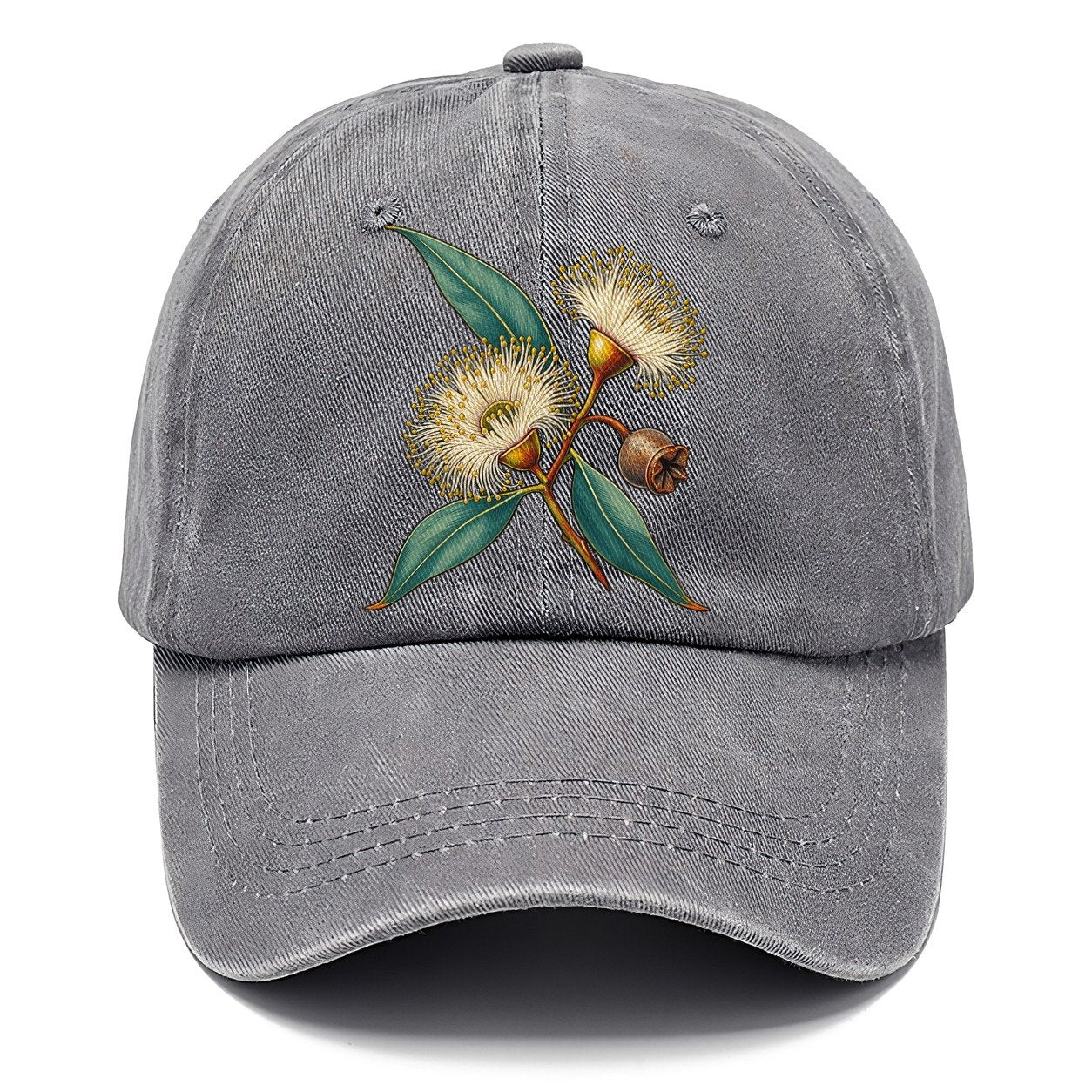 Tasmania Blue Gum Blossom And Capsule Australia Cultural Icons Classic Cap – Urban Haze