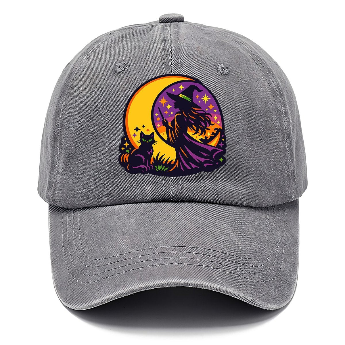 Moonlit Witch Cat Classic Cap – Urban Haze