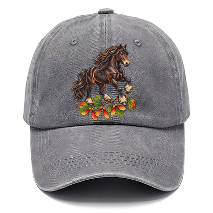 Canadian Horse And Sugar Maple Samaras Canada Cultural Icons Classic Cap – Urban Haze