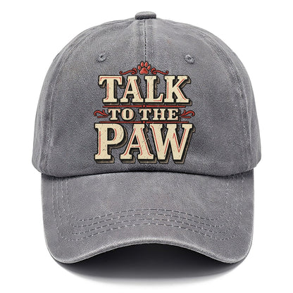 Talk To The Paw American Wit Classic Cap – Urban Haze