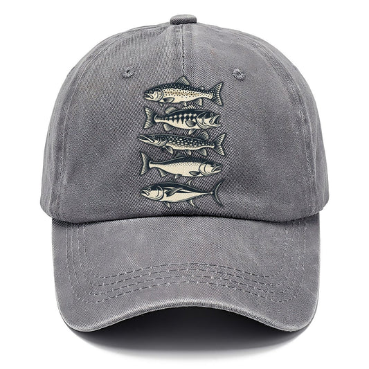 Fish School Stack Fishing Elegant Classic Cap – Urban Haze