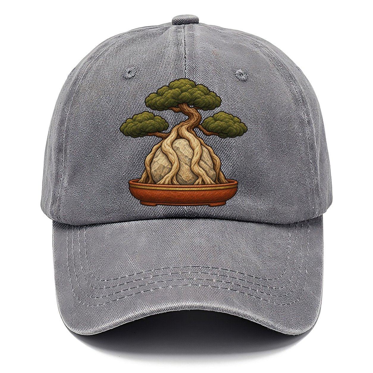 Root Over Rock Specimen Bonsai Classic Cap – Urban Haze