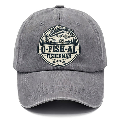 Ofishal Fisherman Fishing Elegant Classic Cap – Urban Haze