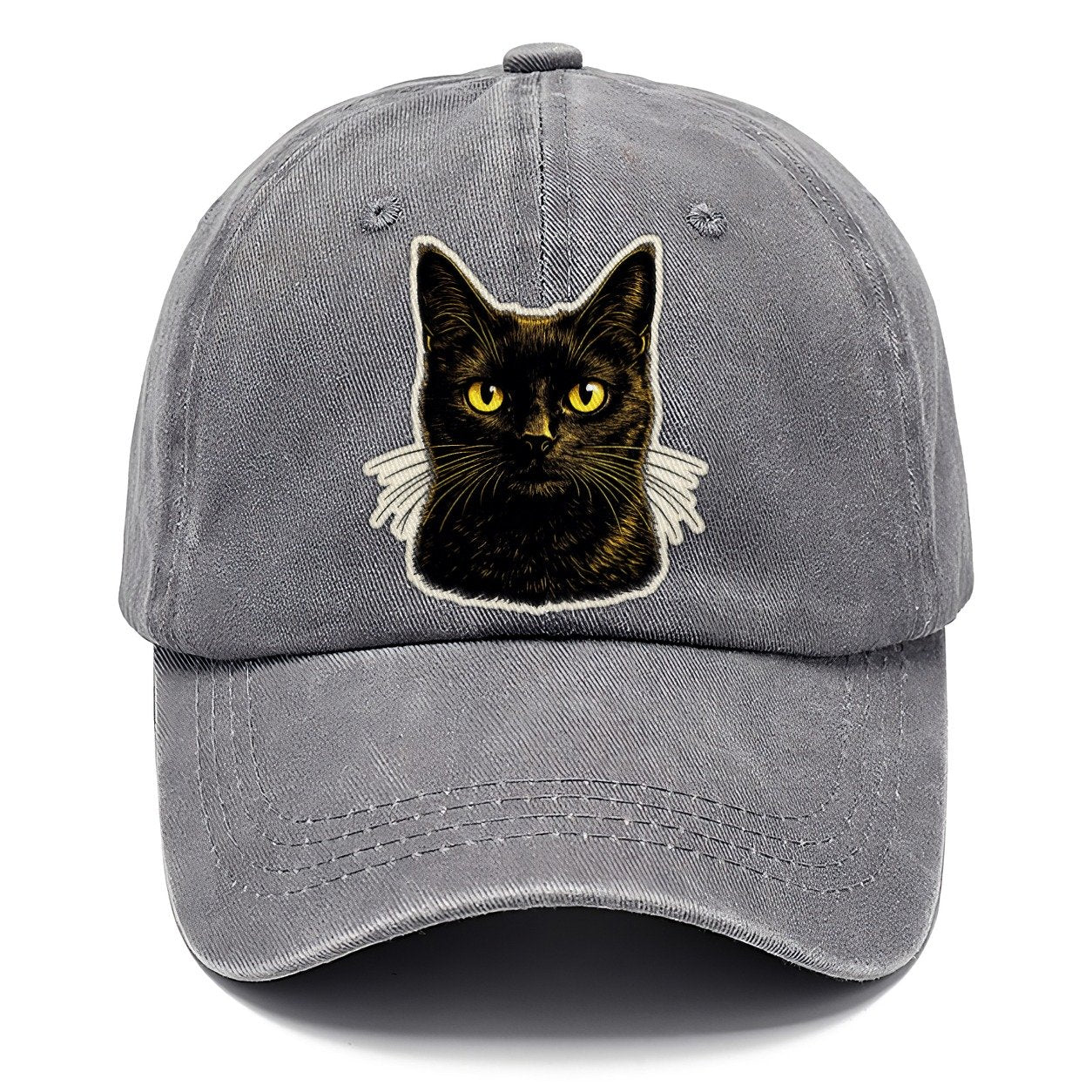 Golden Eyed Black Cat Classic Cap – Urban Haze