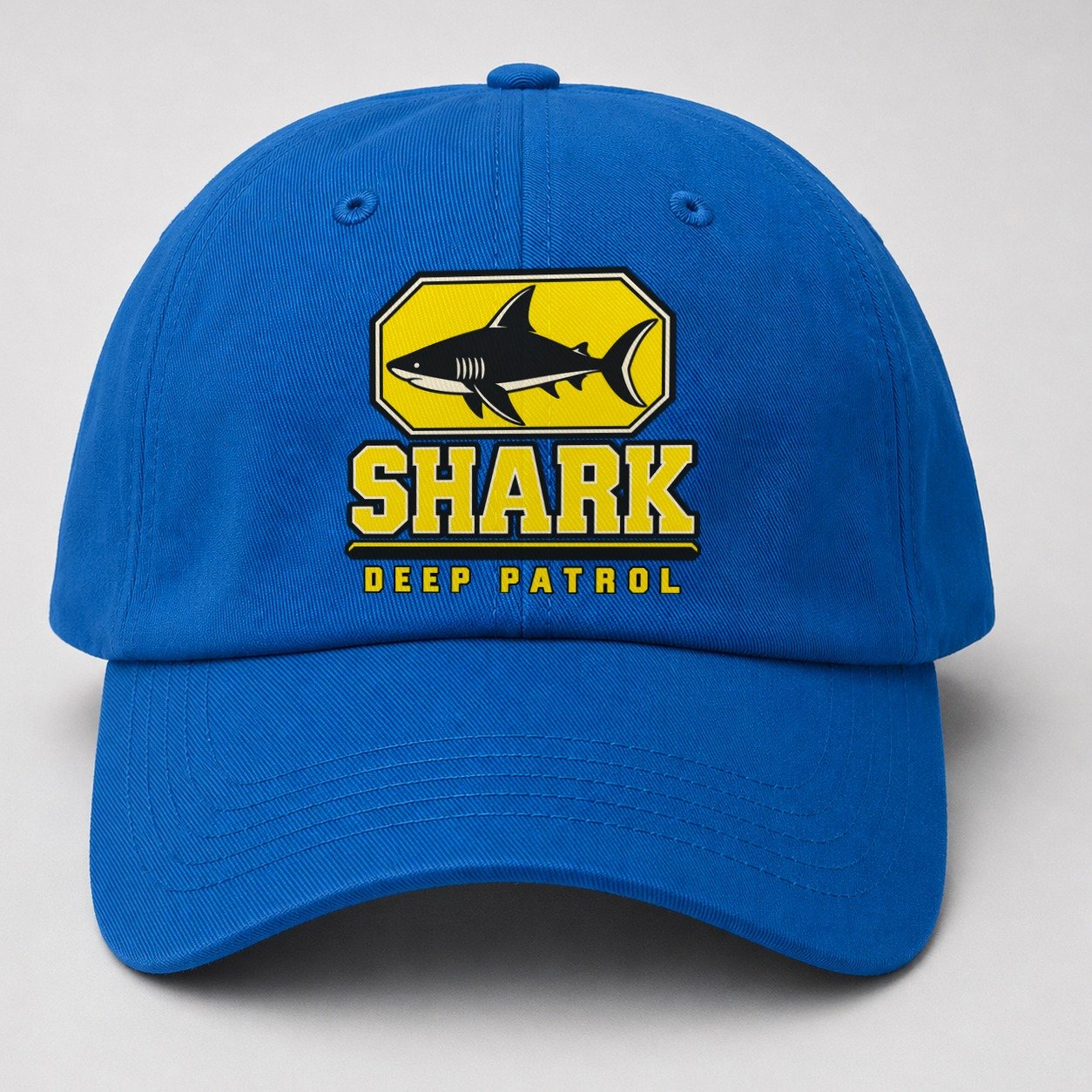 Shark Deep Patrol Heavy Duty Baseball Cap – Blue