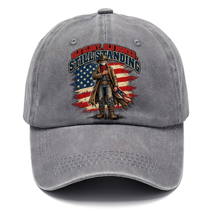 Old Glory Old Bones Still Standing Old Man Strong Classic Cap – Urban Haze