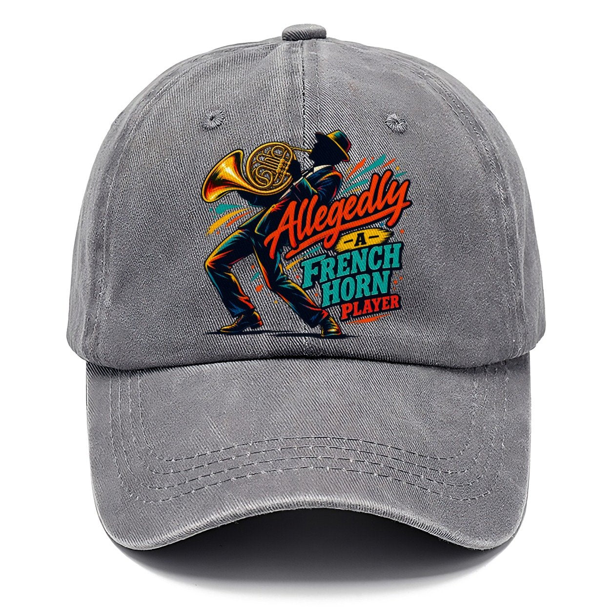 Allegedly A French Horn Player Music Instruments Classic Cap – Urban Haze