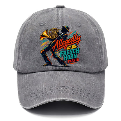 Allegedly A French Horn Player Music Instruments Classic Cap – Urban Haze