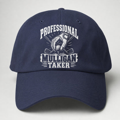 Professional Mulligan Taker Golf Life Baseball Cap – Twilight Navy