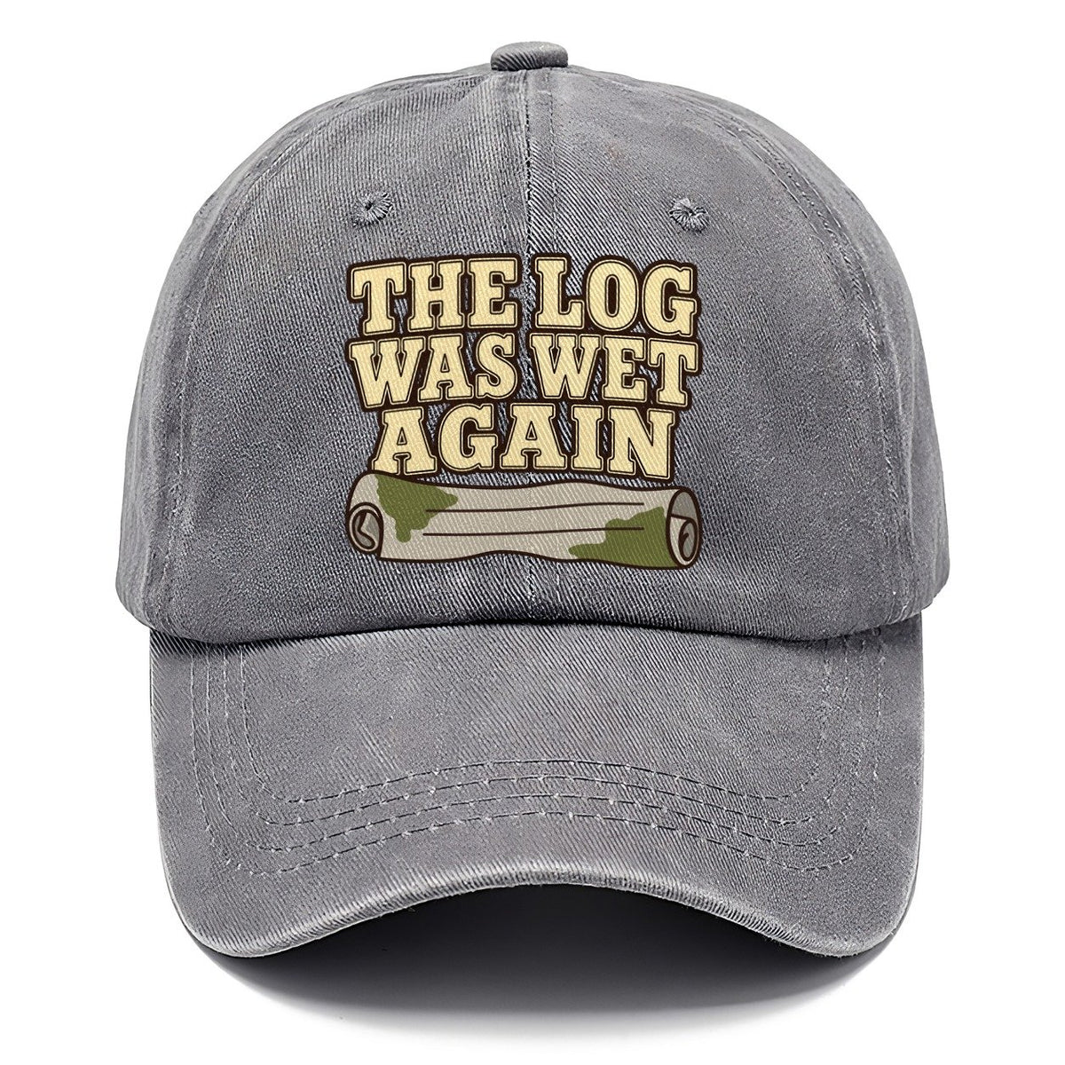 The Log Was Wet Again Geocaching Classic Cap – Urban Haze