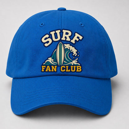 Surf Fan Club Baseball Cap – Blue