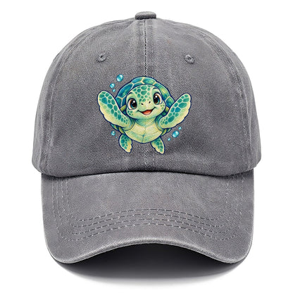 Sea Turtle Front Paddle Sea Sprite Classic Cap – Urban Haze