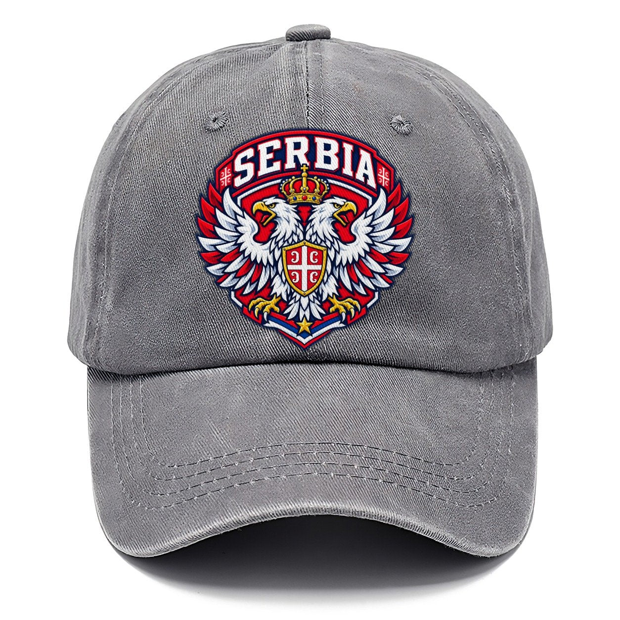 Serbia Retro Badge Country Logos Classic Cap – Urban Haze