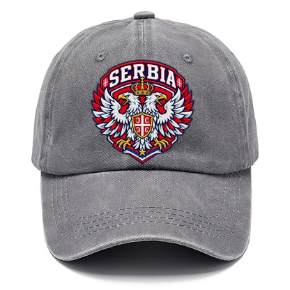 Serbia Retro Badge Country Logos Classic Cap – Urban Haze
